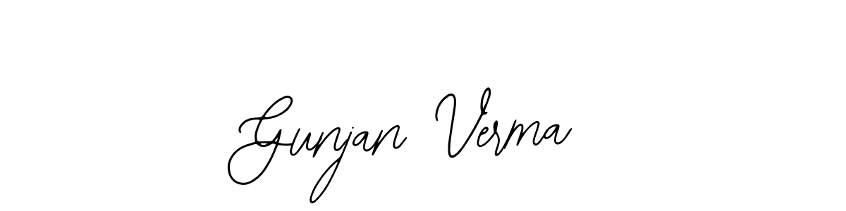 The best way (Bearetta-2O07w) to make a short signature is to pick only two or three words in your name. The name Gunjan Verma include a total of six letters. For converting this name. Gunjan Verma signature style 12 images and pictures png