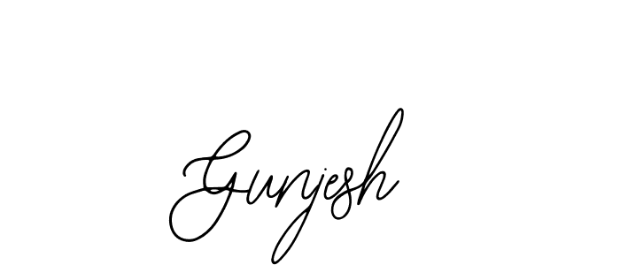 Here are the top 10 professional signature styles for the name Gunjesh. These are the best autograph styles you can use for your name. Gunjesh signature style 12 images and pictures png