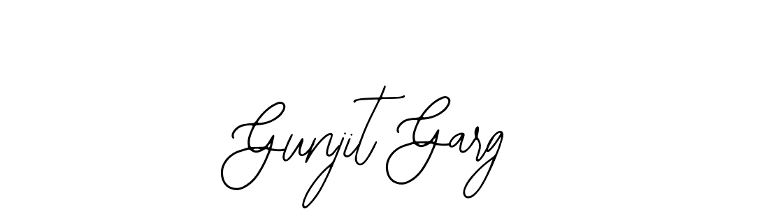 How to Draw Gunjit Garg signature style? Bearetta-2O07w is a latest design signature styles for name Gunjit Garg. Gunjit Garg signature style 12 images and pictures png