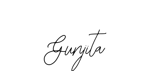 Once you've used our free online signature maker to create your best signature Bearetta-2O07w style, it's time to enjoy all of the benefits that Gunjita name signing documents. Gunjita signature style 12 images and pictures png