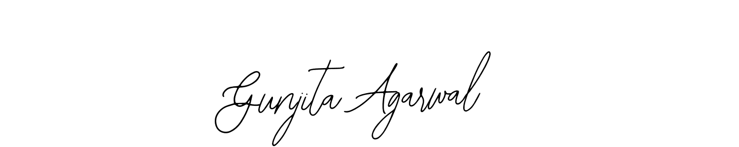 Create a beautiful signature design for name Gunjita Agarwal. With this signature (Bearetta-2O07w) fonts, you can make a handwritten signature for free. Gunjita Agarwal signature style 12 images and pictures png