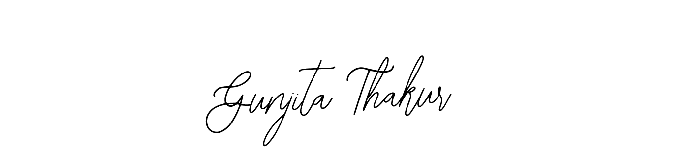 Similarly Bearetta-2O07w is the best handwritten signature design. Signature creator online .You can use it as an online autograph creator for name Gunjita Thakur. Gunjita Thakur signature style 12 images and pictures png