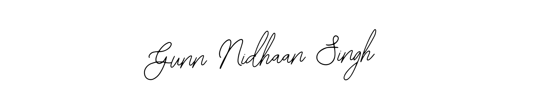 Similarly Bearetta-2O07w is the best handwritten signature design. Signature creator online .You can use it as an online autograph creator for name Gunn Nidhaan Singh. Gunn Nidhaan Singh signature style 12 images and pictures png