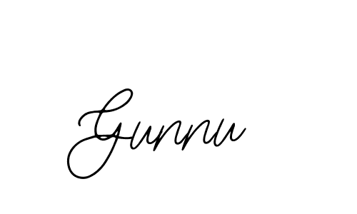 if you are searching for the best signature style for your name Gunnu. so please give up your signature search. here we have designed multiple signature styles  using Bearetta-2O07w. Gunnu signature style 12 images and pictures png