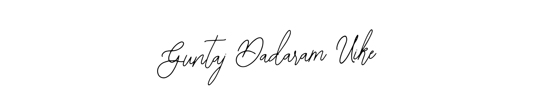 Also You can easily find your signature by using the search form. We will create Guntaj Dadaram Uike name handwritten signature images for you free of cost using Bearetta-2O07w sign style. Guntaj Dadaram Uike signature style 12 images and pictures png