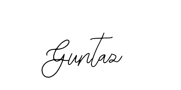 Use a signature maker to create a handwritten signature online. With this signature software, you can design (Bearetta-2O07w) your own signature for name Guntaz. Guntaz signature style 12 images and pictures png