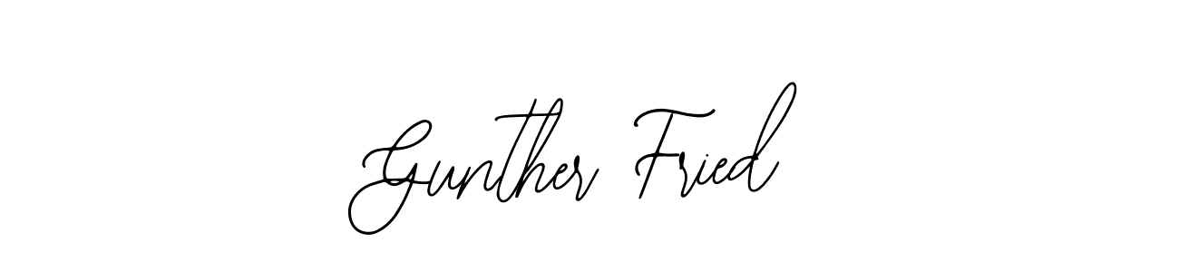 Make a beautiful signature design for name Gunther Fried. Use this online signature maker to create a handwritten signature for free. Gunther Fried signature style 12 images and pictures png