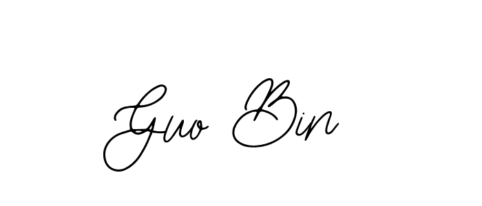 Guo Bin stylish signature style. Best Handwritten Sign (Bearetta-2O07w) for my name. Handwritten Signature Collection Ideas for my name Guo Bin. Guo Bin signature style 12 images and pictures png