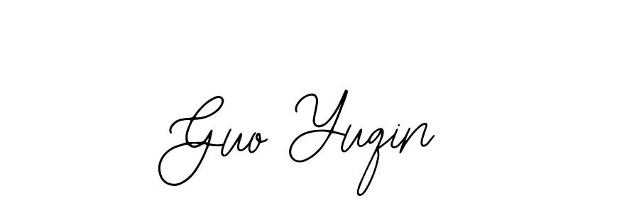 It looks lik you need a new signature style for name Guo Yuqin. Design unique handwritten (Bearetta-2O07w) signature with our free signature maker in just a few clicks. Guo Yuqin signature style 12 images and pictures png