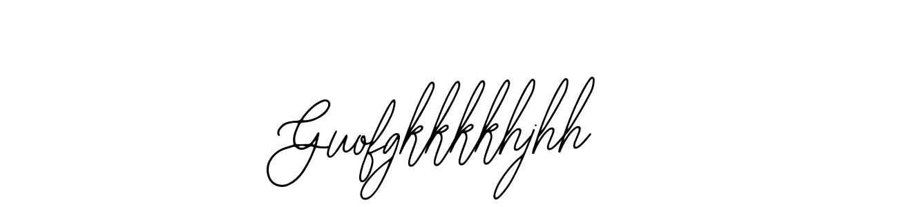 Make a beautiful signature design for name Guofgkkkkhjhh. With this signature (Bearetta-2O07w) style, you can create a handwritten signature for free. Guofgkkkkhjhh signature style 12 images and pictures png