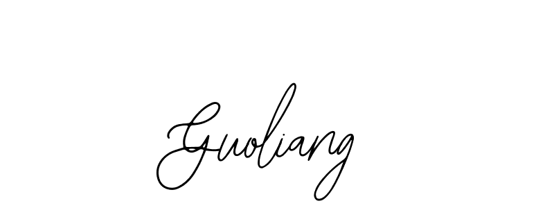 Create a beautiful signature design for name Guoliang. With this signature (Bearetta-2O07w) fonts, you can make a handwritten signature for free. Guoliang signature style 12 images and pictures png