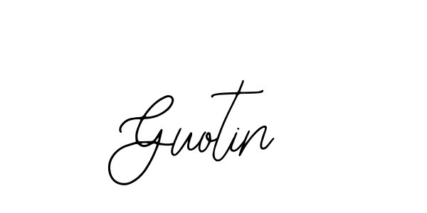 How to Draw Guotin signature style? Bearetta-2O07w is a latest design signature styles for name Guotin. Guotin signature style 12 images and pictures png