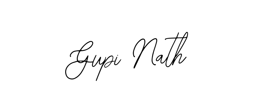 if you are searching for the best signature style for your name Gupi Nath. so please give up your signature search. here we have designed multiple signature styles  using Bearetta-2O07w. Gupi Nath signature style 12 images and pictures png