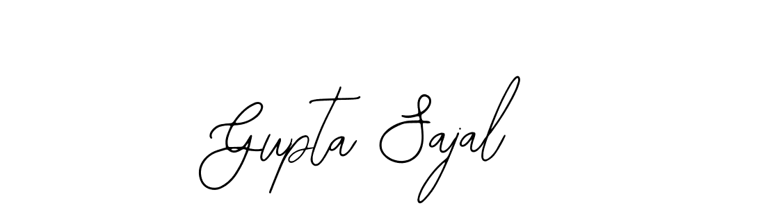 You should practise on your own different ways (Bearetta-2O07w) to write your name (Gupta Sajal) in signature. don't let someone else do it for you. Gupta Sajal signature style 12 images and pictures png
