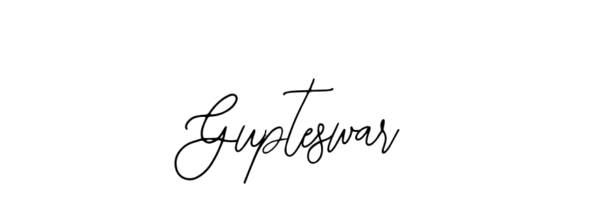 Use a signature maker to create a handwritten signature online. With this signature software, you can design (Bearetta-2O07w) your own signature for name Gupteswar. Gupteswar signature style 12 images and pictures png