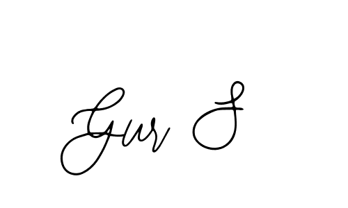 Create a beautiful signature design for name Gur S. With this signature (Bearetta-2O07w) fonts, you can make a handwritten signature for free. Gur S signature style 12 images and pictures png