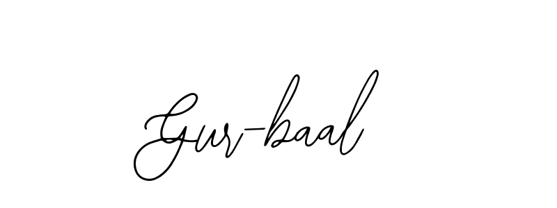 It looks lik you need a new signature style for name Gur-baal. Design unique handwritten (Bearetta-2O07w) signature with our free signature maker in just a few clicks. Gur-baal signature style 12 images and pictures png