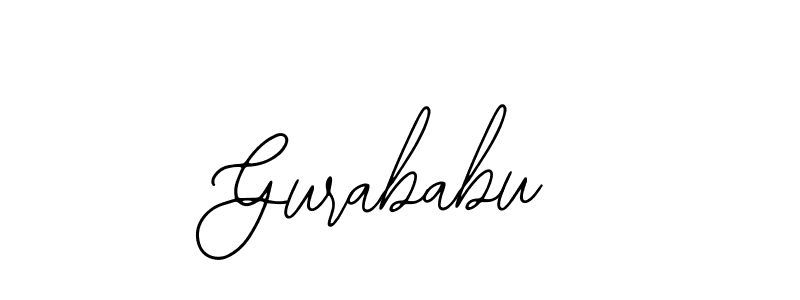 Gurababu stylish signature style. Best Handwritten Sign (Bearetta-2O07w) for my name. Handwritten Signature Collection Ideas for my name Gurababu. Gurababu signature style 12 images and pictures png