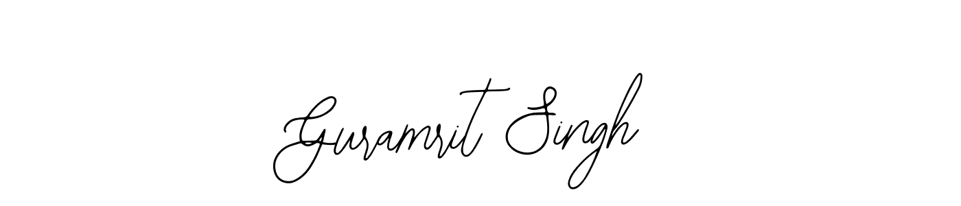 Design your own signature with our free online signature maker. With this signature software, you can create a handwritten (Bearetta-2O07w) signature for name Guramrit Singh. Guramrit Singh signature style 12 images and pictures png