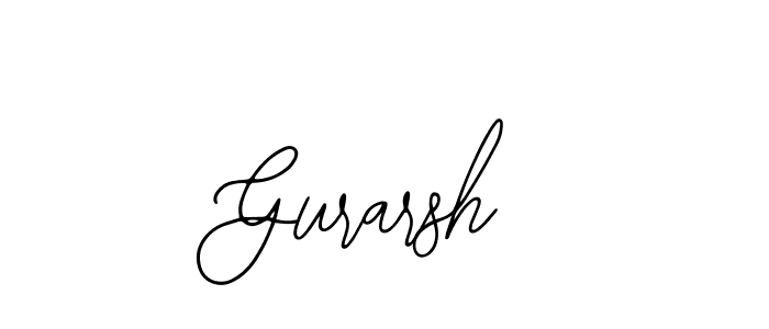 Create a beautiful signature design for name Gurarsh. With this signature (Bearetta-2O07w) fonts, you can make a handwritten signature for free. Gurarsh signature style 12 images and pictures png