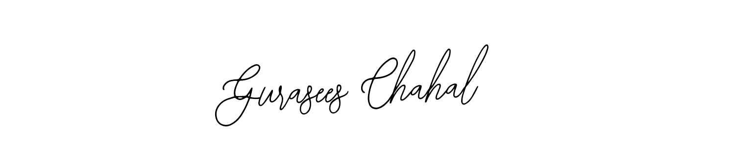 Create a beautiful signature design for name Gurasees Chahal. With this signature (Bearetta-2O07w) fonts, you can make a handwritten signature for free. Gurasees Chahal signature style 12 images and pictures png