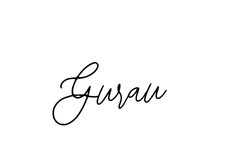 How to make Gurau signature? Bearetta-2O07w is a professional autograph style. Create handwritten signature for Gurau name. Gurau signature style 12 images and pictures png