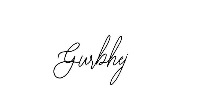 Use a signature maker to create a handwritten signature online. With this signature software, you can design (Bearetta-2O07w) your own signature for name Gurbhej. Gurbhej signature style 12 images and pictures png