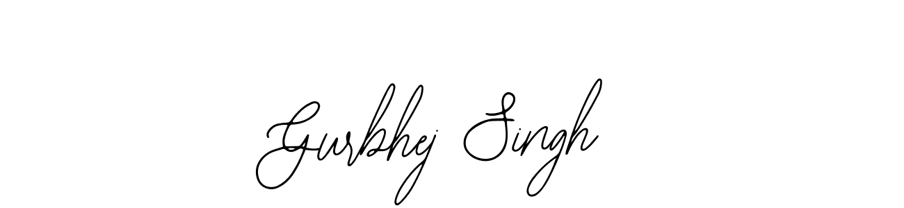 You should practise on your own different ways (Bearetta-2O07w) to write your name (Gurbhej Singh) in signature. don't let someone else do it for you. Gurbhej Singh signature style 12 images and pictures png