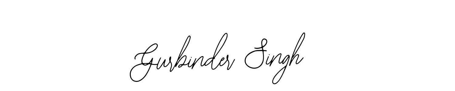 How to Draw Gurbinder Singh signature style? Bearetta-2O07w is a latest design signature styles for name Gurbinder Singh. Gurbinder Singh signature style 12 images and pictures png