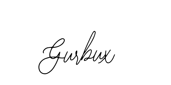 Make a beautiful signature design for name Gurbux. With this signature (Bearetta-2O07w) style, you can create a handwritten signature for free. Gurbux signature style 12 images and pictures png