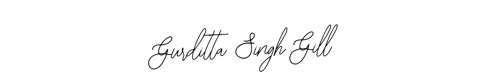 Also You can easily find your signature by using the search form. We will create Gurditta Singh Gill name handwritten signature images for you free of cost using Bearetta-2O07w sign style. Gurditta Singh Gill signature style 12 images and pictures png