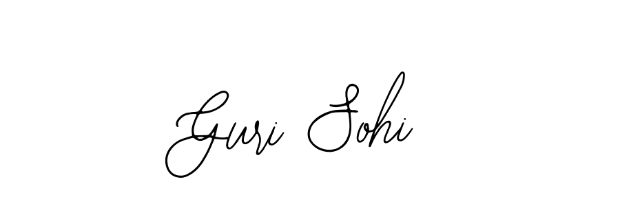 Create a beautiful signature design for name Guri Sohi. With this signature (Bearetta-2O07w) fonts, you can make a handwritten signature for free. Guri Sohi signature style 12 images and pictures png