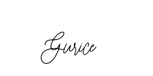 Design your own signature with our free online signature maker. With this signature software, you can create a handwritten (Bearetta-2O07w) signature for name Gurice. Gurice signature style 12 images and pictures png