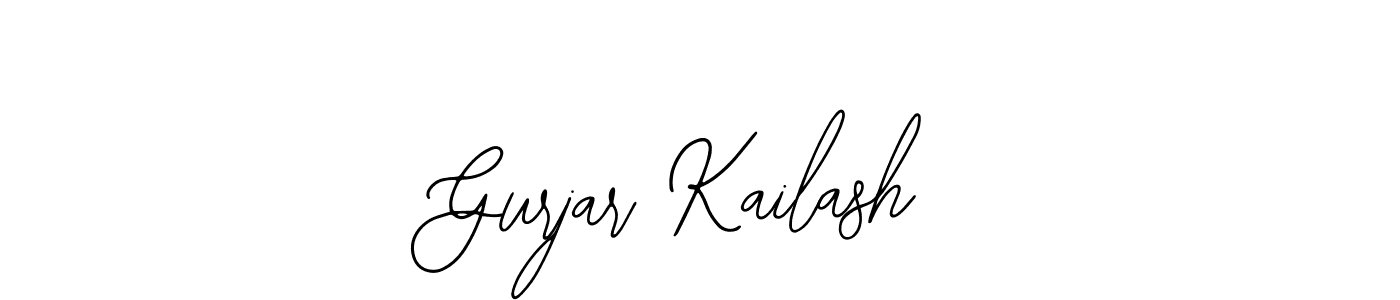 It looks lik you need a new signature style for name Gurjar Kailash. Design unique handwritten (Bearetta-2O07w) signature with our free signature maker in just a few clicks. Gurjar Kailash signature style 12 images and pictures png
