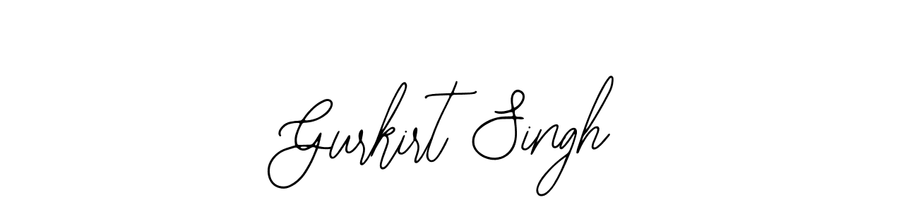 Use a signature maker to create a handwritten signature online. With this signature software, you can design (Bearetta-2O07w) your own signature for name Gurkirt Singh. Gurkirt Singh signature style 12 images and pictures png