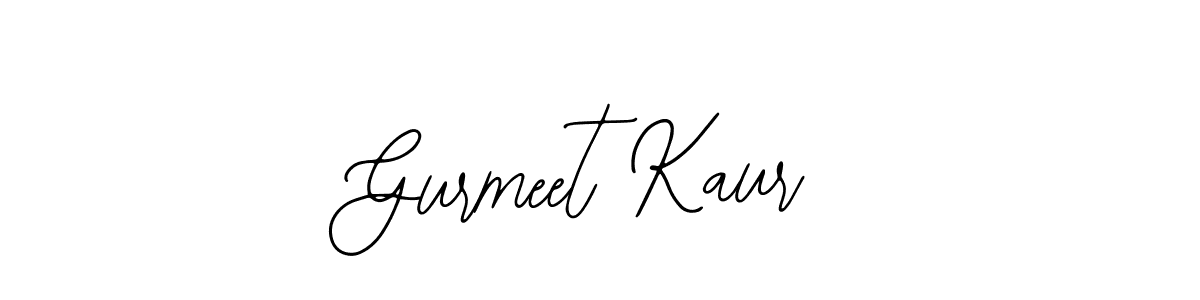 How to make Gurmeet Kaur signature? Bearetta-2O07w is a professional autograph style. Create handwritten signature for Gurmeet Kaur name. Gurmeet Kaur signature style 12 images and pictures png