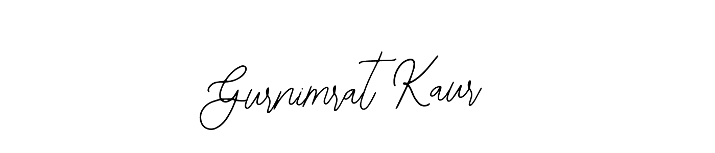 How to make Gurnimrat Kaur signature? Bearetta-2O07w is a professional autograph style. Create handwritten signature for Gurnimrat Kaur name. Gurnimrat Kaur signature style 12 images and pictures png