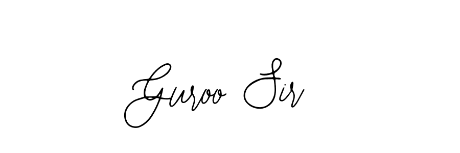 Create a beautiful signature design for name Guroo Sir. With this signature (Bearetta-2O07w) fonts, you can make a handwritten signature for free. Guroo Sir signature style 12 images and pictures png