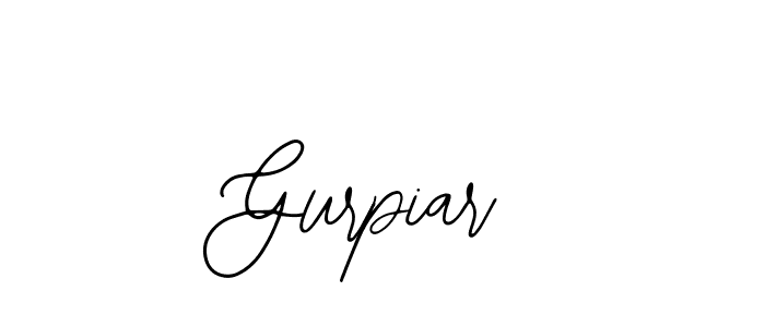 How to make Gurpiar signature? Bearetta-2O07w is a professional autograph style. Create handwritten signature for Gurpiar name. Gurpiar signature style 12 images and pictures png