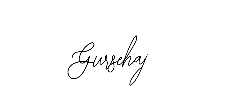 How to make Gursehaj signature? Bearetta-2O07w is a professional autograph style. Create handwritten signature for Gursehaj name. Gursehaj signature style 12 images and pictures png