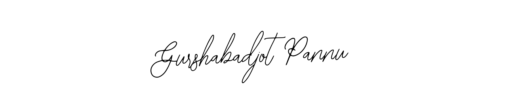 Also we have Gurshabadjot Pannu name is the best signature style. Create professional handwritten signature collection using Bearetta-2O07w autograph style. Gurshabadjot Pannu signature style 12 images and pictures png