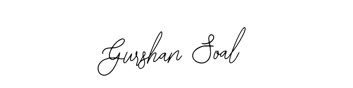 Also we have Gurshan Soal name is the best signature style. Create professional handwritten signature collection using Bearetta-2O07w autograph style. Gurshan Soal signature style 12 images and pictures png