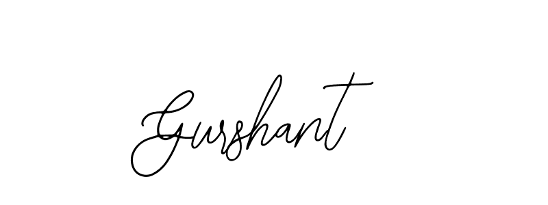 if you are searching for the best signature style for your name Gurshant. so please give up your signature search. here we have designed multiple signature styles  using Bearetta-2O07w. Gurshant signature style 12 images and pictures png