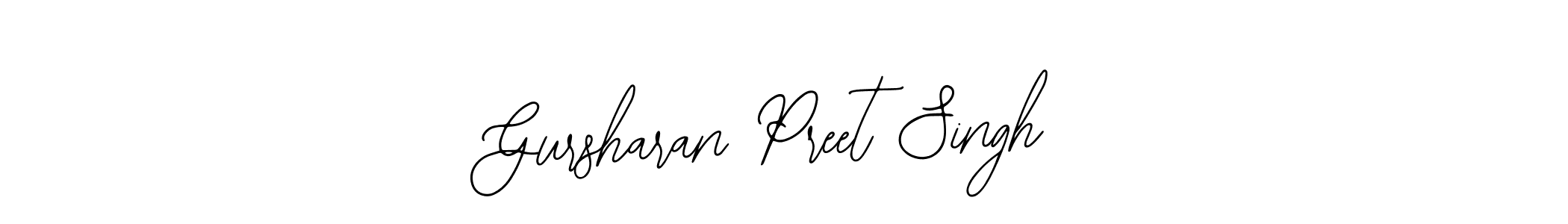 Create a beautiful signature design for name Gursharan Preet Singh. With this signature (Bearetta-2O07w) fonts, you can make a handwritten signature for free. Gursharan Preet Singh signature style 12 images and pictures png