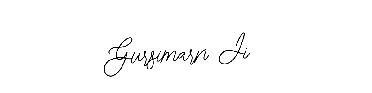 if you are searching for the best signature style for your name Gursimarn Ji. so please give up your signature search. here we have designed multiple signature styles  using Bearetta-2O07w. Gursimarn Ji signature style 12 images and pictures png