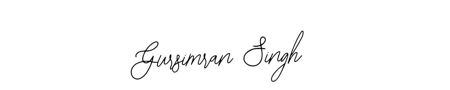 Best and Professional Signature Style for Gursimran Singh. Bearetta-2O07w Best Signature Style Collection. Gursimran Singh signature style 12 images and pictures png