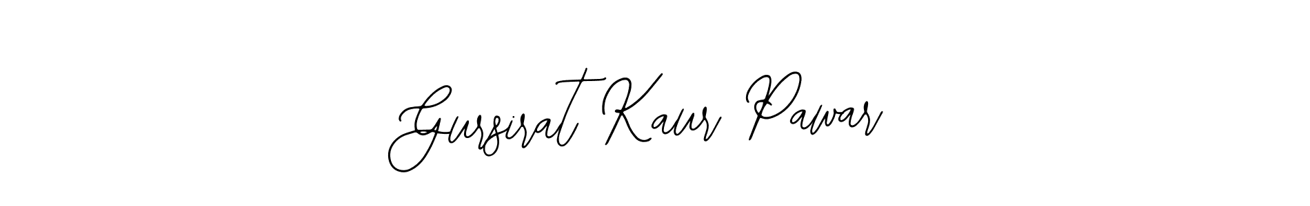 Make a beautiful signature design for name Gursirat Kaur Pawar. Use this online signature maker to create a handwritten signature for free. Gursirat Kaur Pawar signature style 12 images and pictures png