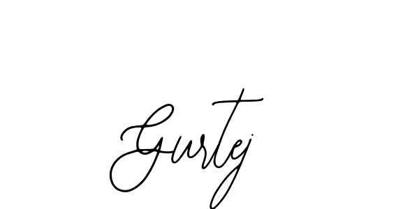 The best way (Bearetta-2O07w) to make a short signature is to pick only two or three words in your name. The name Gurtej include a total of six letters. For converting this name. Gurtej signature style 12 images and pictures png