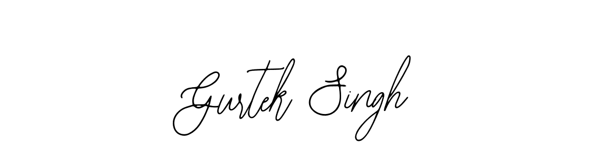 if you are searching for the best signature style for your name Gurtek Singh. so please give up your signature search. here we have designed multiple signature styles  using Bearetta-2O07w. Gurtek Singh signature style 12 images and pictures png