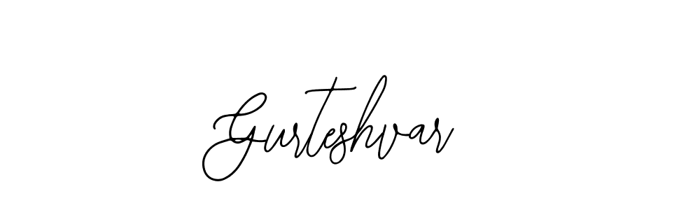 Design your own signature with our free online signature maker. With this signature software, you can create a handwritten (Bearetta-2O07w) signature for name Gurteshvar. Gurteshvar signature style 12 images and pictures png